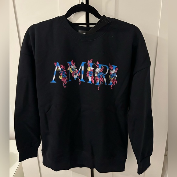 Amiri Floral Crewneck Size S - Picture 1 of 4